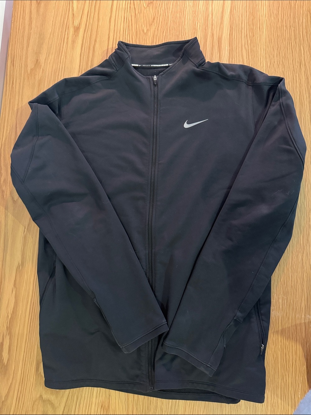 Nike Black Full-Zip Performance Jacket